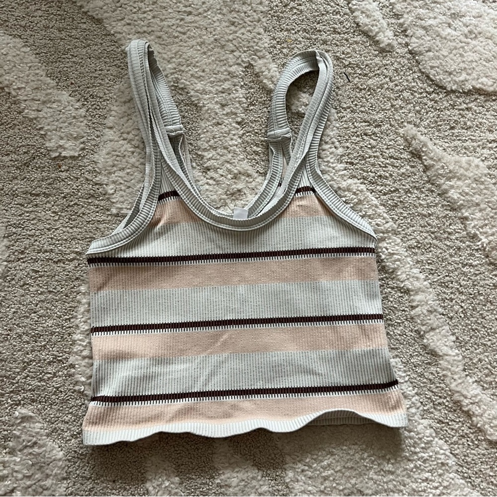 Striped tank top